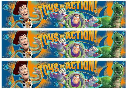 Toy Story #2 Edible Icing Cake Strips - Click Image to Close